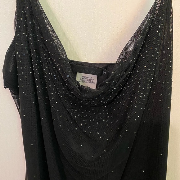 Drape front mini dress. - Picture 2 of 4